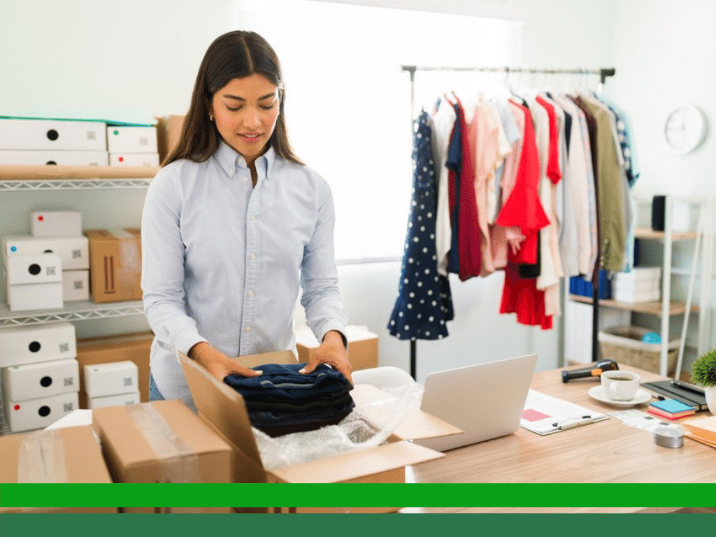 Business Shipping Clothing
